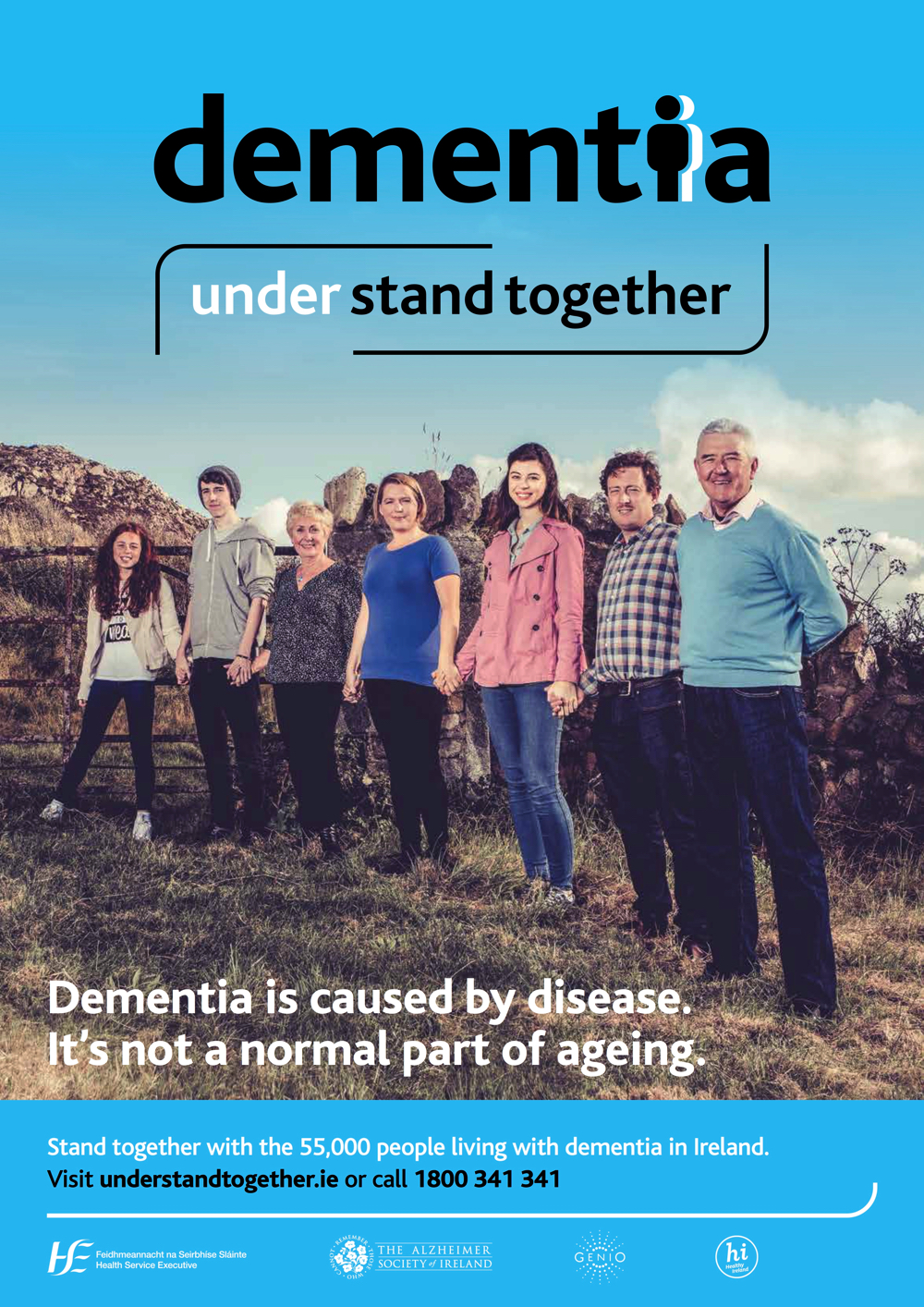 Poster - Dementia is caused by disease Poster - Dementia is caused by disease